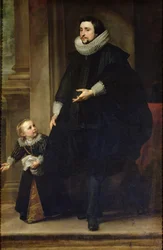 Retrato de um nobre e seu filho ou retrato do irmão de Rubens